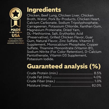 Cesar Classic Loaf in Sauce Grilled Chicken and Gravy Flavor Small Breed Wet Dog Food - 3.5Oz